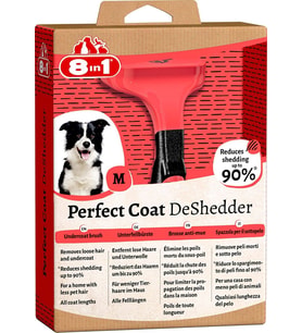 8in1 Perfect Coat DeShedder Furminator Orta Irk Köpek Tarağı Medium