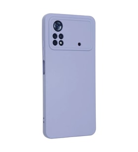 Xiaomi Poco X4 Pro 5g Kılıf Nano İçi Kadife Silikon - Lila