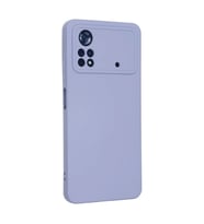 Xiaomi Poco X4 Pro 5g Kılıf Nano İçi Kadife Silikon - Lila
