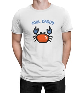 Cool Daddy Buddy Beyaz Erkek Tshirt