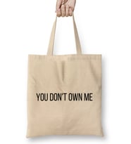 YOU DON'T OWN ME Bez Çanta Uzun Saplı