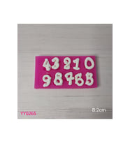 YY0265 Rakamlar Silikon Kalıp