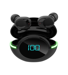 Y80 Siyah Bluetooth 5.1 Kulaklık - Ipx4 Su Geçirmez, 3 Saat Konuşma Süresi, 10m Aktarım Mesafesi Siyah