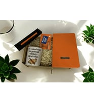 ÖĞRETMENLER GÜNÜ HEDİYE SETİ (KALEMLİK, KALEM, DEFTER, AKILLI NOT KAĞIDI) (Turuncu)
