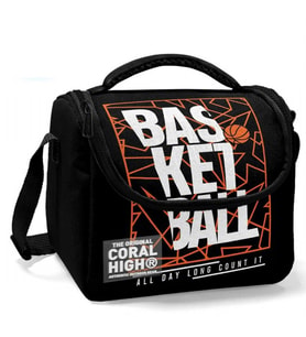 Coral High Siyah Basketbol Isı Yalıtımlı Beslenme Çantası - Erkek Çocuk