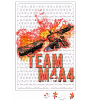 Cs Go Counter Strike Team M4A4 Puzzle 240 Parça Yapboz