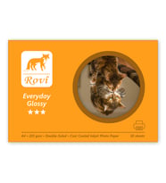 Rovi Everyday Parlak Çift Taraflı Fotoğraf Kağıdı 220gsm 50yp A4 (Beyaz)