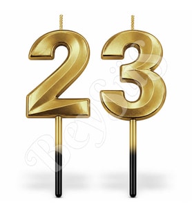 23 Rakam Mum Gold