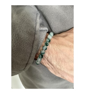 Unisex - Jade Doğal Taşı Bileklik  Handmade