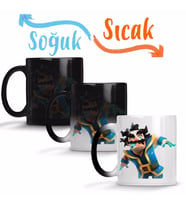 Werewolf Leon Brawl Stars Tasse Sihirli Kupa Bardak Porselen