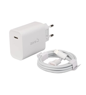 Zore XMac Serisi X7 Type-C to Lightning Ev Şarj Aleti 20W