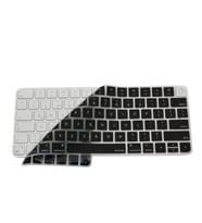 McStorey Apple Magic Keyboard 3 ile Uyumlu Klavye Koruyucu LockKey TouchID A2449 US İngilizce Baskı (Siyah)