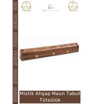 #Tütsülük Doğal Mistik Dekoratif Aromaterapi Meditasyon Yoga Tasarım Ahşap Maun Tabut Tütsülük