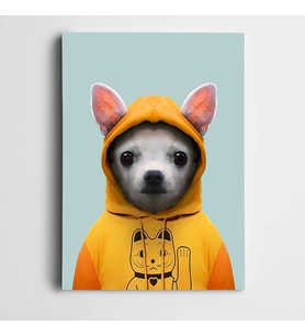 Yavru Köpek Kanvas Tablo