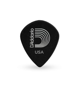Planet Waves 3DBK4-25 Black Ice Orta (Medium) Jazz Tipi Gitar Penası (25'li Paket - Profesyonel)  Ergonomik Jazz Kesimi, Dengeli Esneklik ve Hızlı Nota Geçişleri