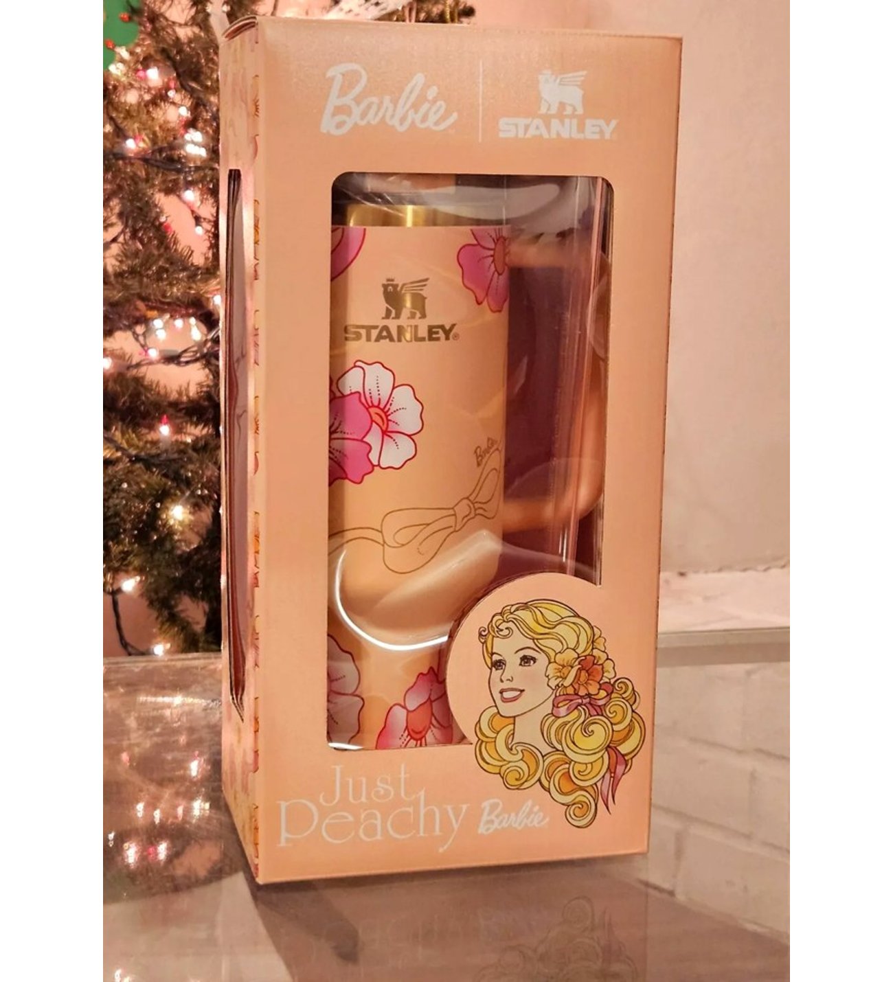 Mother's Day Gift STANLEY x Barbie 80's Just Peachy Cream Quencher
