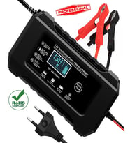 RJ-C1 12v 6a Akü Şarj Cihazı Jel Asitli Sulu Kuru Akülere Uygun Desülfatör (TAKVİYE DEĞİLDİR)