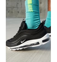 Nike Air Max 97 Unisex Sneaker Black Reflektörlü Unisex Günlük Spor Ayakkabı Siyah