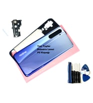 Oppo Reno 6 KASA Arka Pil Batarya Kapağı (TAMİR SETİ) MAVİ