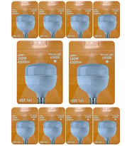 (10 Adet) Osaka 60W (350W) Beyaz Işık E27 Duylu (Kalın Duy) Led Torch Ampul