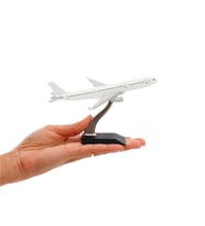 Zekupp - Maket Uçak - Airbus A330-300 1/400 Metal Gövde - BEYAZ ÖZEL TASARIM Model Uçak