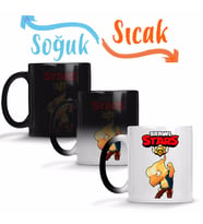 Fenix Crow Brawl Stars Sihirli Kupa Bardak Porselen