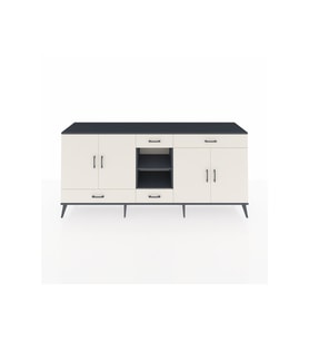 Hyperion Konsol 5 Raflı 4 Çekmeceli 4 Kapaklı 220x44x99 Antrasit-Aytaşı