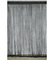 İP PERDE KOYU ANTRASİT RENK 300 x 280 CM