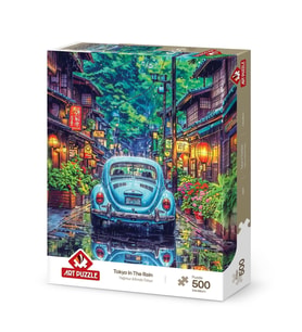 Art Puzzle Yağnur Altında Tokyo 500 Parça Puzzle