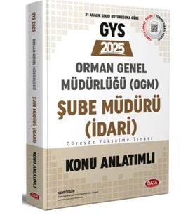 2025 GYS Orman Genel Müdürlüğü Şube Müdürü Konu Anlatımlı