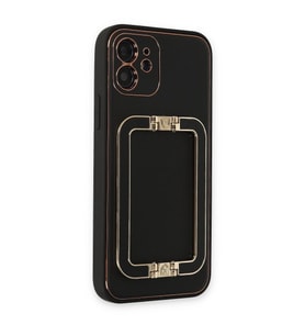 İphone 12 Kılıf Co Elit Kapak - Siyah