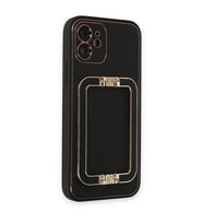İphone 12 Kılıf Co Elit Kapak - Siyah