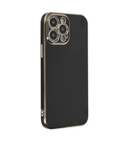 Apple İphone 14 Pro Kılıf Volet Silikon - Siyah