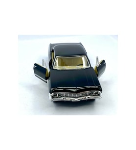 Çek Bırak 1967 Chevrolet Impala ( Siyah ) 1.38 Ölçek