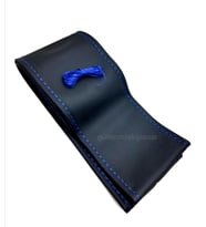 Ford Courier Direksiyon Kılıfı Dikmeli Soft Mavi İpli (38×10.5CM)