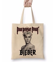 Justin Bieber Purpose Tour Bez Çanta Uzun Saplı