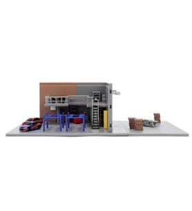 Hızlı ve Öfkeli Han'ın Garajı Nano Diorama Seti