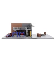 Hızlı ve Öfkeli Han'ın Garajı Nano Diorama Seti