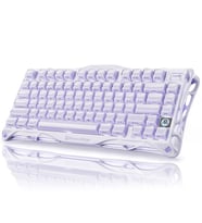 GravaStar Mercury V75 Manyetik Switch Gaming Klavye, Kablolu, İngilizce Q, Lavender Purple