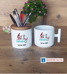Patoloji Teknikeri Kalemlik, Kupa Bardak T Kişiye Özel Hediye Tıp Bayramı Hediyesi (Model 1)