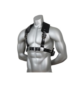 Erkek Deri Göğüs Harness Omuz ve Göğüs Aksesuarı