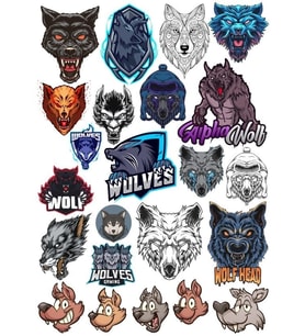 Kurt Wolfs Sticker Set-2 17 Parça Telefon, Tablet, Defter, Laptop Sticker