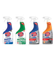 Porcoz Banyo Mutfak Yag Kirec Temizleyici 750 ml 4 lü Set