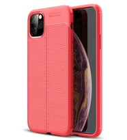 Newface Apple iPhone 11 Pro Max Kılıf Auto Focus Kapak - Kırmızı