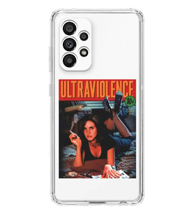 Samsung Galaxy A23 Uyumlu Lana Del Rey Ultraviolence Desenli Şeffaf Telefon Kılıfı
