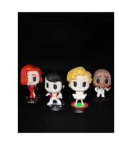 Elvis Presley Betty Boop Marilyn Monroe 4lü Masaüstü Dekoratif Figür