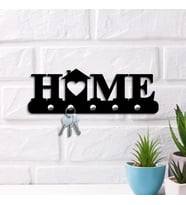 Home Anahtarlık Askılık Dekoratif Home Anahtarlık (Siyah)