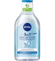 Nıvea 5 in1 Canlandırıcı Micellar Makyaj Temizleme Suyu Normal Ciltler, 400 ml, Yüz Temizleyici