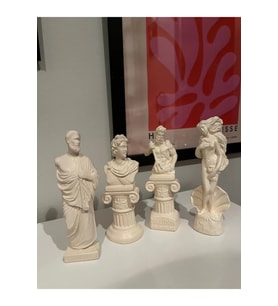 İmosas Yunan Heykel Biblo 4'lü Set