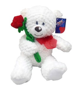Oyuncak Peluş Ayıcık 30 Cm Hediyelik Ayı (Beyaz)